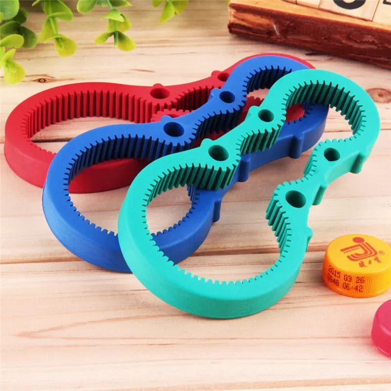 Multi Purpose Bottle Jar Opener Portable Jar Lids Can Tin Handy Flexible Twister Rubber Screw Grip Cap Device Kitchen Tools