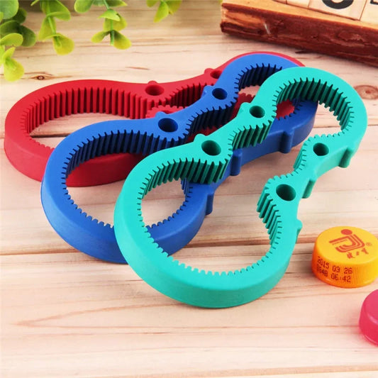 Multi Purpose Bottle Jar Opener Portable Jar Lids Can Tin Handy Flexible Twister Rubber Screw Grip Cap Device Kitchen Tools