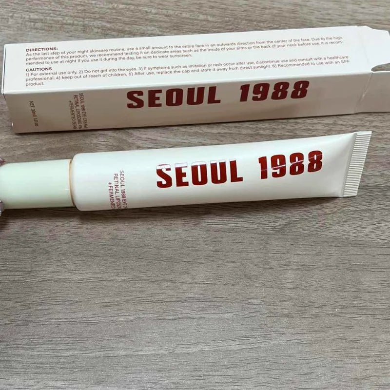 1988 Retinol Eye Cream Anti-wrinkle Firm Skin Fade Fine Lines Anti Dark Circle Puffiness Brighten Skin Seoul 1988 Eye Cream Set