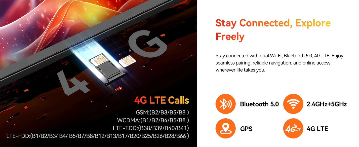 BNCF BPad Mini 8.4" 2K IPS Tablet - Android14 8GB RAM Snapdragon SMD685 6050mAh 4G LTE Widevine L1