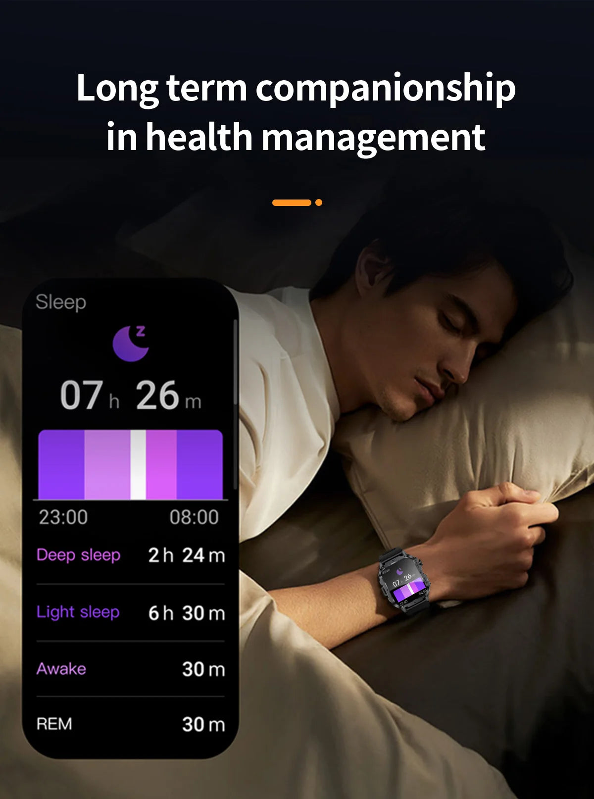 LIGE 2025 Rugged Military Smart Watch Men Outdoor Watches lP68 Waterproof 1.95" Al Voice BT Call Man Smartwatch For Android IOS