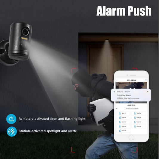 M2 Mini Camera Wifi With Battery Standby Indoor PIR Detection Wireless Wide Lens Two way audio Home Video Security IP HD Camera