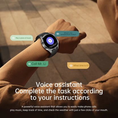 New Huawei Watch GT5 Pro Smart Watch 1.53 Inch HD AMOLED Screen NFC GPS Tracker Bluetooth Call Health Monitoring Watch Men Women