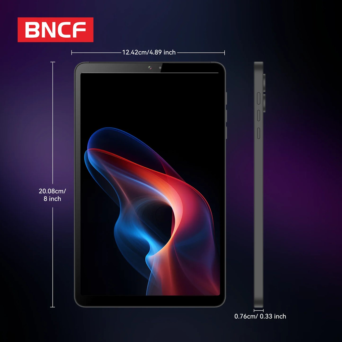 BNCF BPad Mini 8.4" 2K IPS Tablet - Android14 8GB RAM Snapdragon SMD685 6050mAh 4G LTE Widevine L1