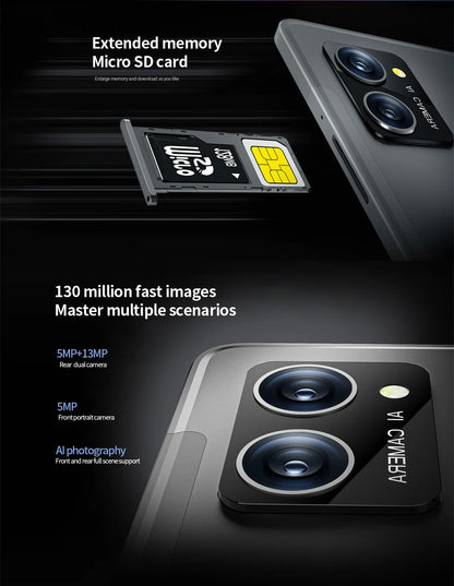 2025 Google 5G Pad 10.1" Tablet - 2K HD Display Octa Core 8GB RAM 512GB ROM Dual SIM WiFi Android 8000mAh