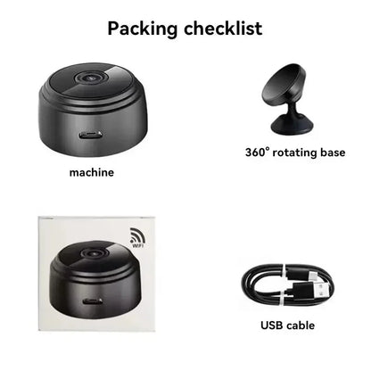 10Pcs A9 Mini Camera WiFi Wireless Security Protection Remote Monitor Camcorder Video Surveillance Smart Home Mini Cam HD Camera