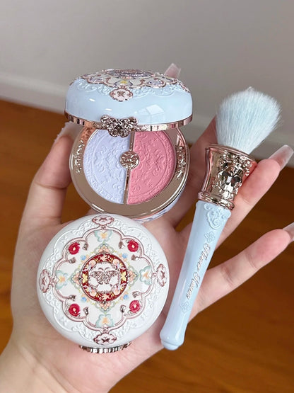 Flower Knows Powder Blusher Soft Matte Fog Cheek Blush Never Family Series   Relief Color Girl Natural Durable Naiwa Shop