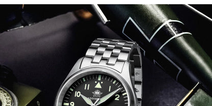 ADDIESDIVE Watches For Men Luxury Business Leisure Automatic Mechanical Men's Watch Fluorescent Waterproof NH35A 316L Stainless