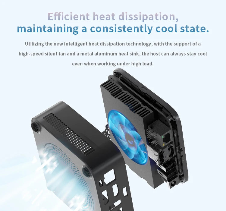 SOYO M4PLUS2 Mini PC: 8/16GB RAM, 256/512GBSSD, Intel Twin Lak N150, Windows 11Pro - Compact & Ideal for Home, Business & Gaming