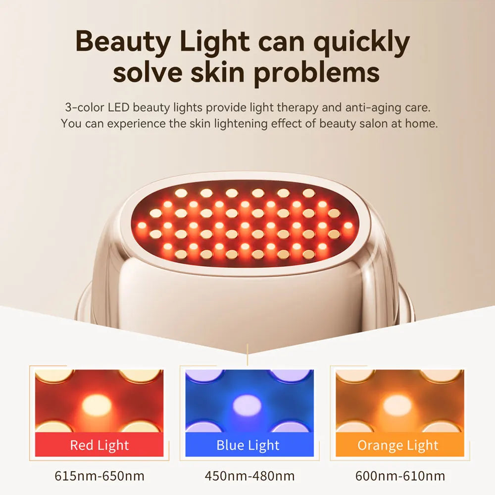 ANLAN 9-in-1 RF Beauty Device – Skin Tightening, LED & Microcurrent Face Massager