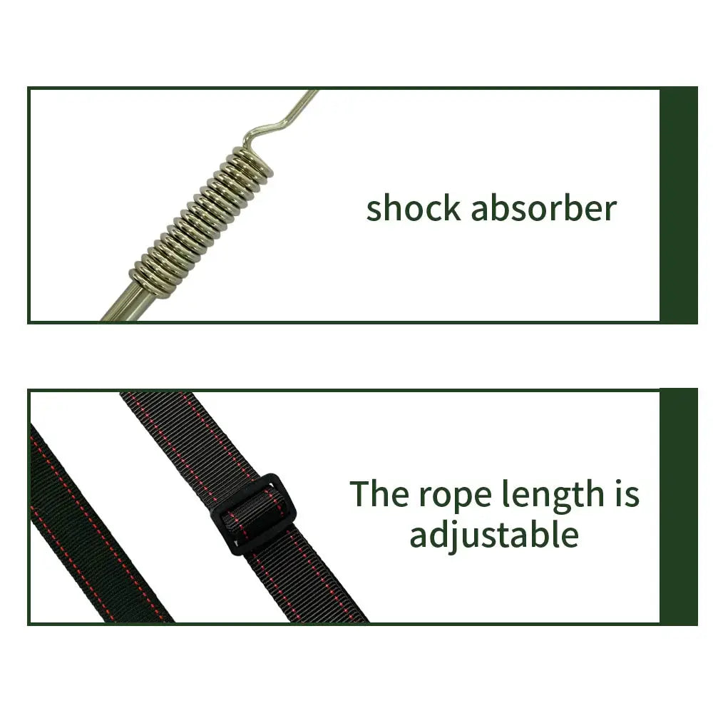 Adjustable Elastic Bike Leash Dog Stick Pet Traction Outdoor Cycling Dog Walking Buffer Stretchable Dog Leash Bike Accessory