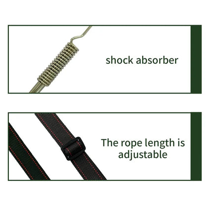 Adjustable Elastic Bike Leash Dog Stick Pet Traction Outdoor Cycling Dog Walking Buffer Stretchable Dog Leash Bike Accessory