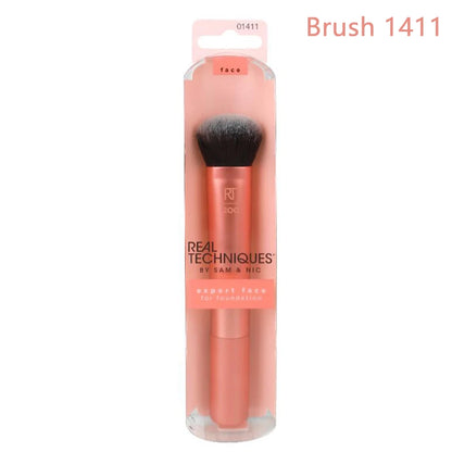 Real Techniques makeup brushes set for cosmetic foundation powder blush eyeshadow kabuki blending make up brush beauty tool 1415
