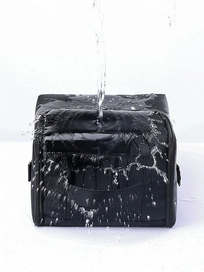 Large Makeup Carrying Train Case For Women Manicurist Toolbox 4 Tier Storage Box Travel Makeup Case Professional Nail Organizer