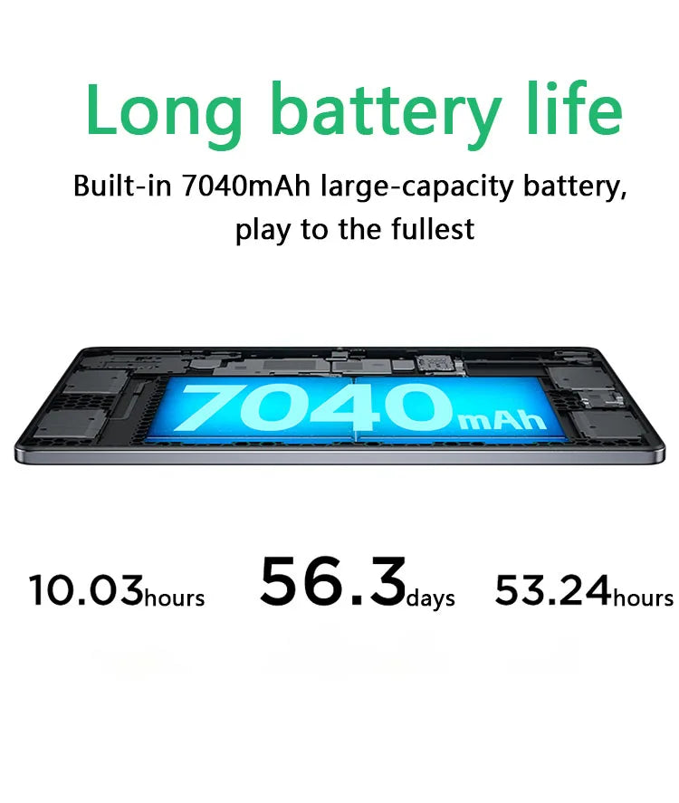 Global ROM Lenovo XiaoXin Pad 2024 Tablet 8GB 128GB Pads Qualcomm Snapdragon 685 Octa Core 11" WIFI 8MP Cam7040mAh 20W Charger