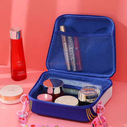 Sailor Moon Large Handheld Capacity Makeup Bag Storage Bag Travel Portable Waterproof Toiletry Bag Messenger Bag Shoulder Bag