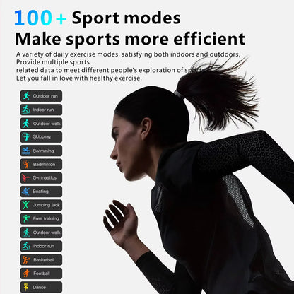 for Ulefone Armor 27T Pro Armor 24 Men Outdoor Smart Watch Bluetooth Call Health Monitoring Sport Fitness Tracking Smartwatch