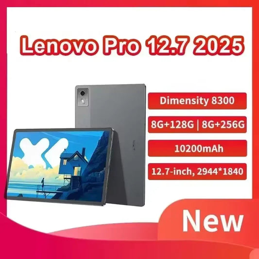 Original CN Version Lenovo Xiaoxin Pad Pro 12.7 2025 Pads MTK Dimensity 8300 144Hz 128GB 256GB 10200mAh 45W Charging GPS Tablet