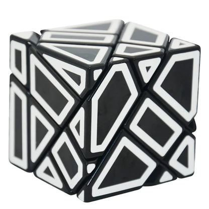 Lefun FangCun Ghost 6cm Cube Magico 3x3 Strange-shape Cube Magic Puzzle Hollow Sticker SpeedCube Educational Toys Ghost Cube