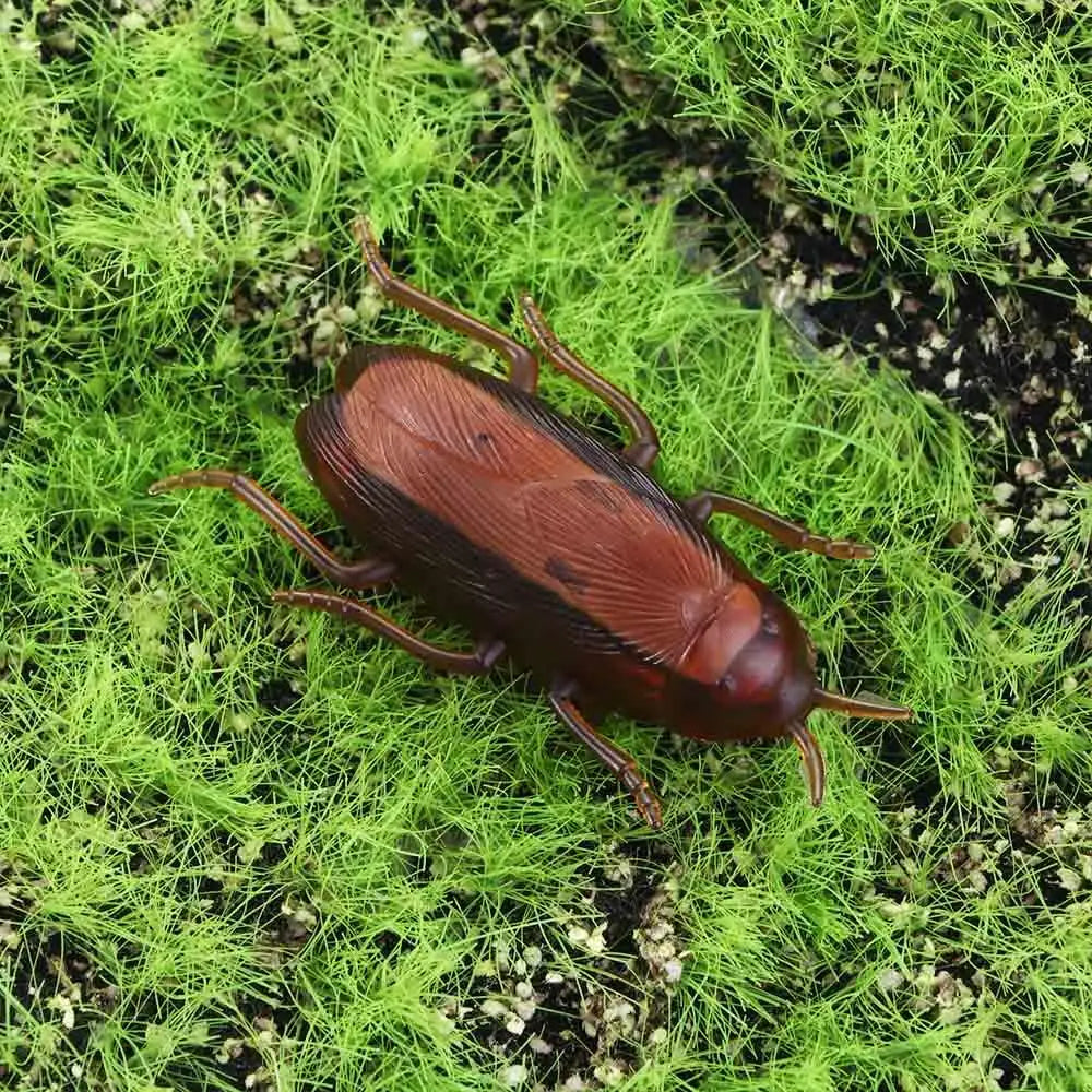 Electric Crawling Cockroach Toys Funny Simulation Fake Roach Prank Toys Trick Joke Toy Novelty Gadgets Scary Spoof Toy