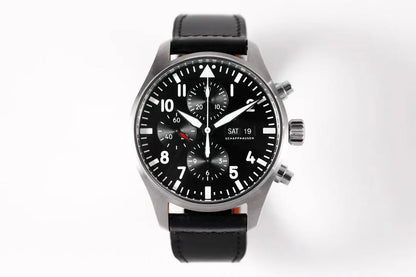 ZF presents OEMG-IW3777 Pilot Luminous and Chronograph with synchronized 7750 movements man's watches