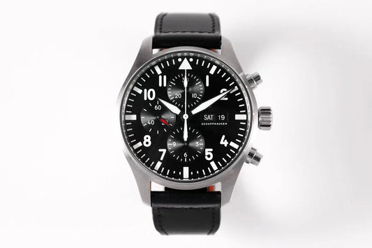 ZF presents OEMG-IW3777 Pilot Luminous and Chronograph with synchronized 7750 movements man's watches