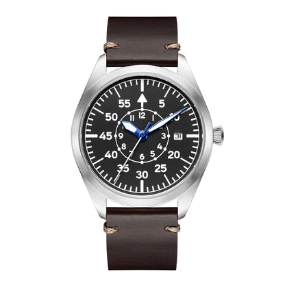 Flieger Pilot Watch A Type B Aviator Automatic Field Reloj Piloto Relogio Mechanical Wristwatch Orologio Pilota Montre Pilote
