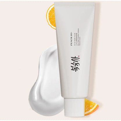 Korean Rice Extract Cream Spf50+ Hydrate Moisturizing Improve Dullness Even Out Brighten Skin Tone Last Light-feeling Concealer