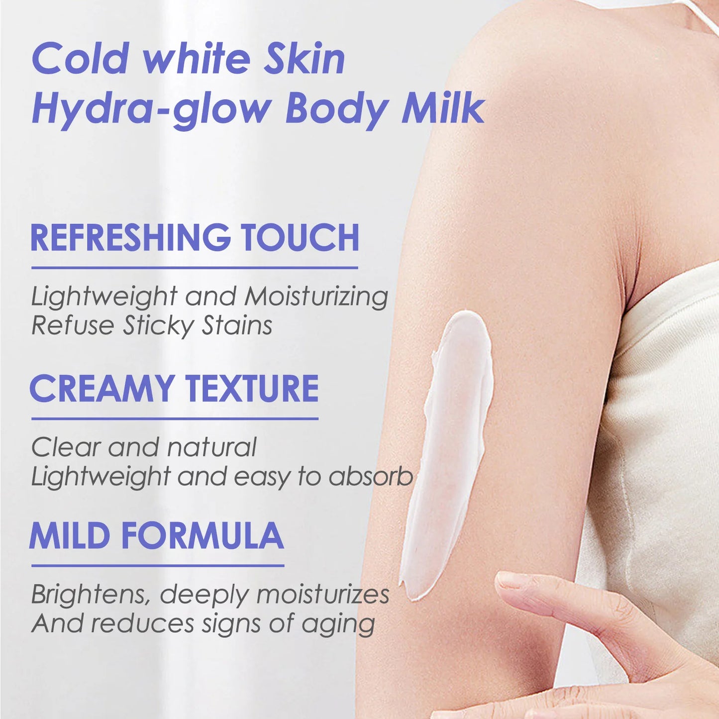 Body Whit-ening Milk Bleaching Lightening Private Part Moisturizing Smoothing Chicken Skin Remove Me-lanin Brightening Lotion