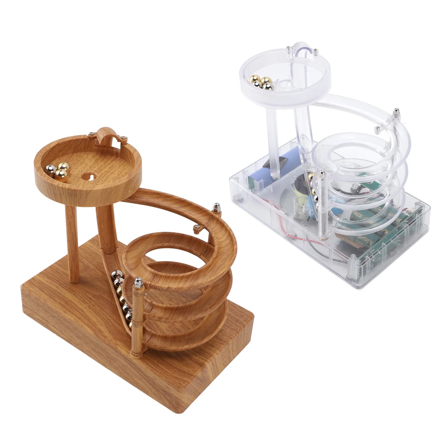 Art Perpetual Motion Machine Ornament Relieve Stress Rolling Ball Perpetual Motion Machine Decoration for Playing