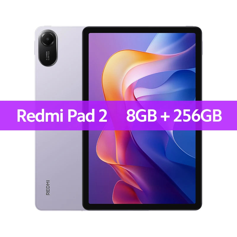 Xiaomi Redmi Pad 2 Global version 2.5K crystal-clear display Advanced Helio G100-Ultra 11" 18W fast charging 9000mAh battery