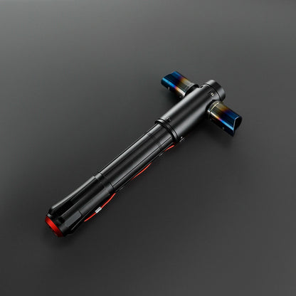 DamienSaber Kylo Ren Lightsaber Metal Hilt Force Heavy Dueling Saber Motion Control with 34 Sound Fonts Sensitive Smooth Swing