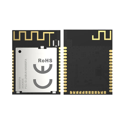 MS88SFA nRF52833 Module 29 GPIO 600 M Long Rang -96dBm to 4.9 mA Low Power Built-in PA/LNA PCB Antenna