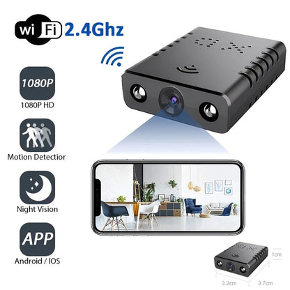 1080P XD Mini Camera WiFi Wireless Monitoring Security Protection Remote Monitor Camcorders Video Surveillance Smart Home