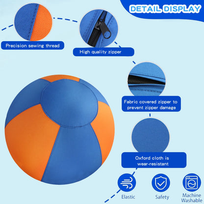 Dog Giant Toy Ball Large Pet Outdoor Training Supplies Children's Interactive Game Toys Interest Play Balls Dog Like Colors Ball