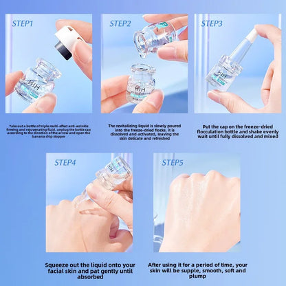 Triple Peptide Anti-Wrinkle Skincare Set - Firming, Lifting  Hydrating Face Kit for All Skin Types Beauty care product