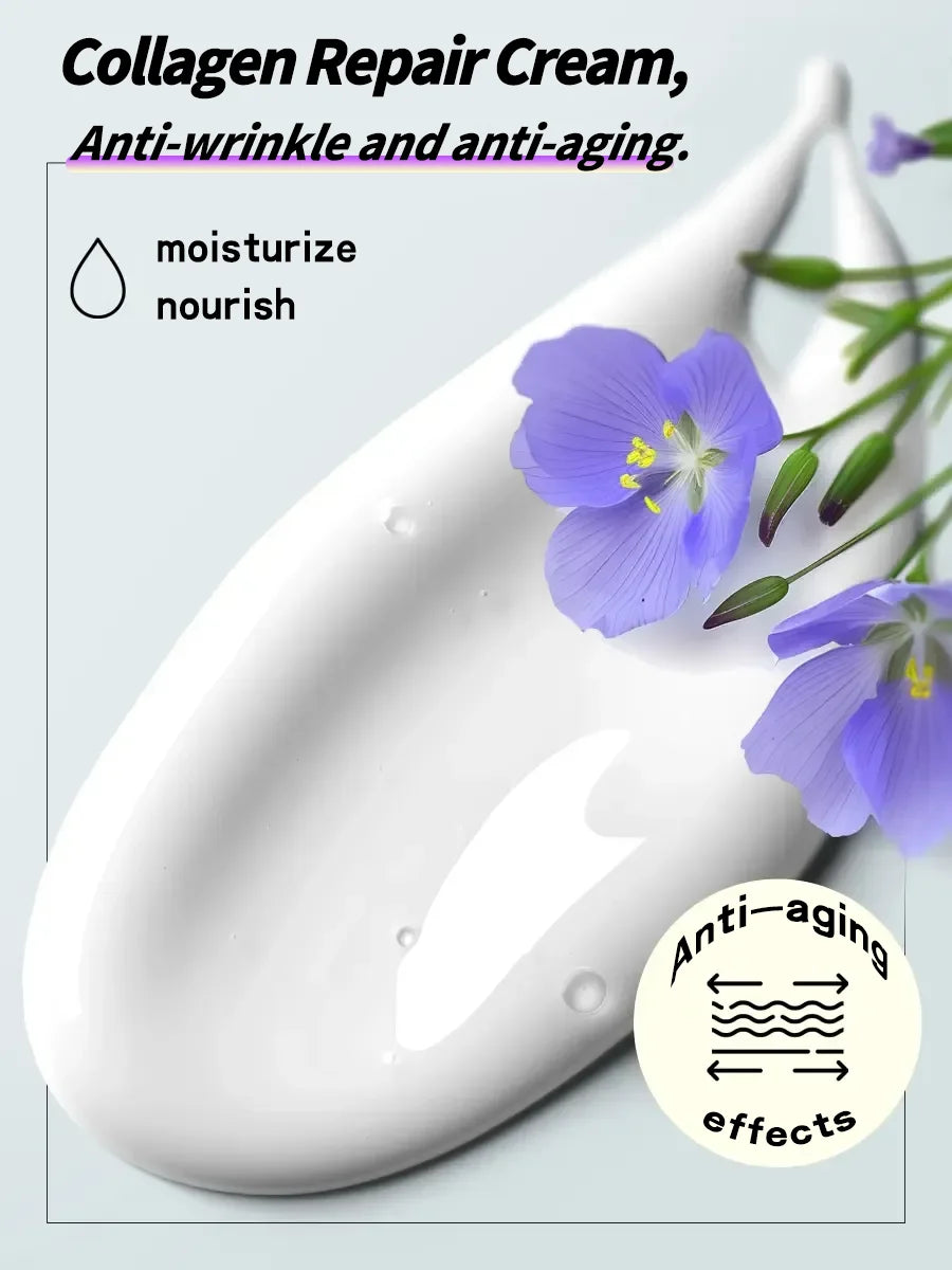 Contains peptides, retinol facial anti-aging cream, vitamin e hyaluronic acid for wrinkle repair anti-wrinkle moisturizing.