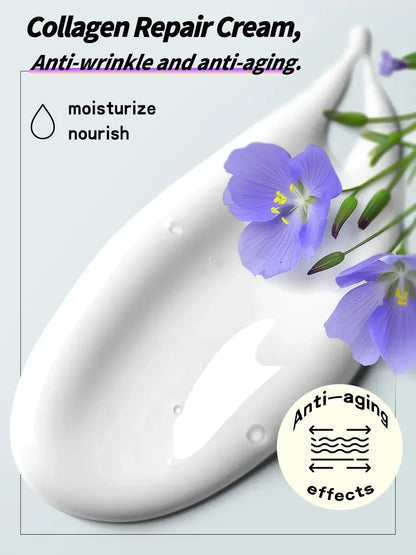 Contains peptides, retinol facial anti-aging cream, vitamin e hyaluronic acid for wrinkle repair anti-wrinkle moisturizing.