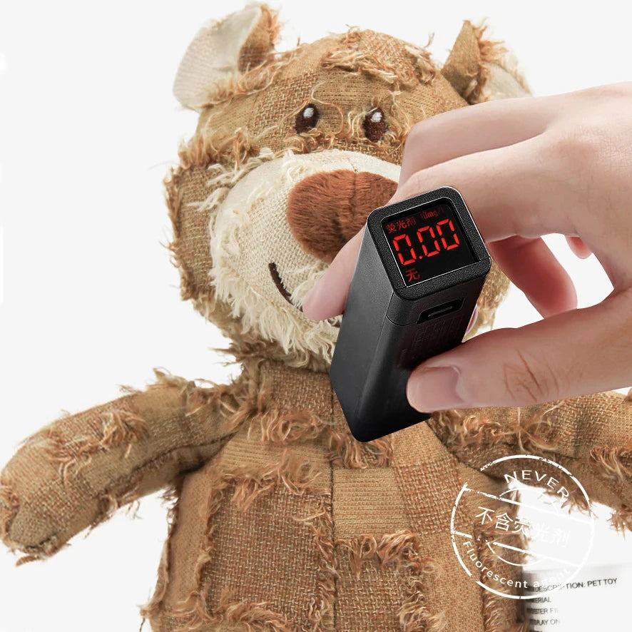 Dog Toy Dog Companion For Heavy Chewers Indestructible Plush Dog Toy For Large Dogs Indestructible Sturdy Bear Dog Squeaky Toy