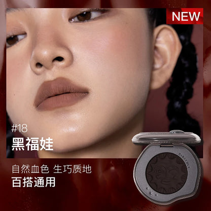 Girlcult Cute Makeup Korean Blush Contour And Highlighter Palette Matte Lasting Blusher Cream,Lightweight & Smooth Finish