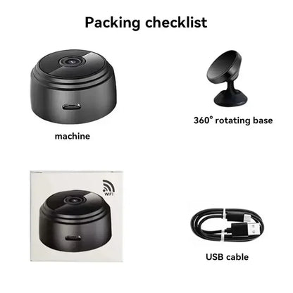 10Pcs A9 Mini Camera WiFi Wireless Security Protection Remote Monitor Camcorder Video Surveillance Smart Home Mini Cam HD Camera