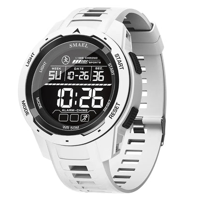 SMAEL 8105  Watch for Men Digital Watches Sports LED Wristwatches Men's 50m Waterproof Watch Digital Light Stopwatch
