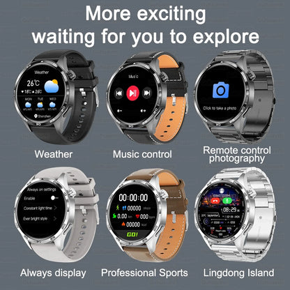 New Huawei Watch GT5 Pro Smart Watch 1.53 Inch HD AMOLED Screen NFC GPS Tracker Bluetooth Call Health Monitoring Watch Men Women