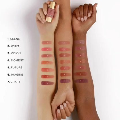 Hourglass New UNREAL Liquid Texture Powder Blusher Full Clear Color Cheek Fluidity Easy Push Away Create Natural Skin Portable