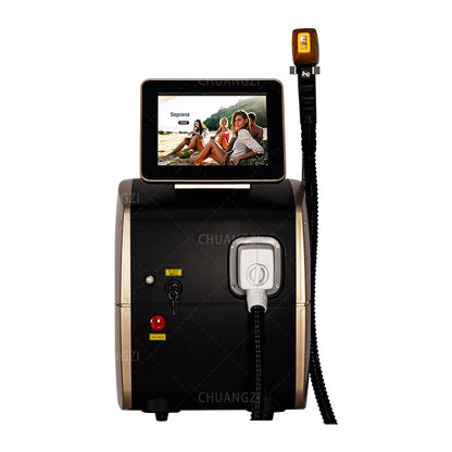 New 808nm Diode Laser Hair Removal System 3500W Three Wavelengths Ice Platinum Technology for Effective Results