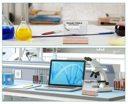 Elements Period Table Embedded Samples Graduation Gifts Exhibition Acrylic Desktop Ornaments Small Decorative Pieces
