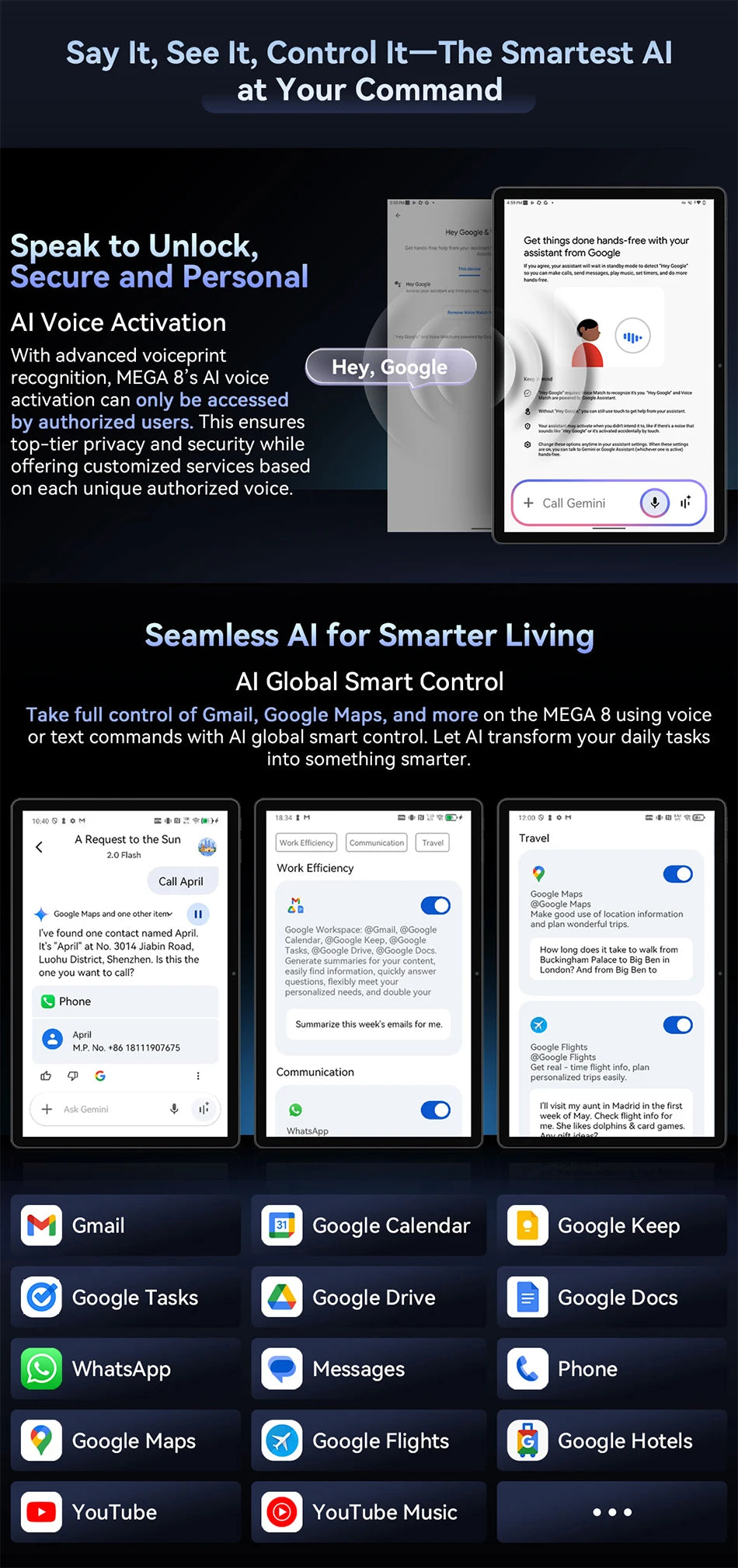 【World premiere】Blackview MEGA 8 Tablet 13 inch FHD+ 90Hz Display AI 11000mAh  Android 15 50Mp Camera 4 BOX Speakers 4G Pad PC