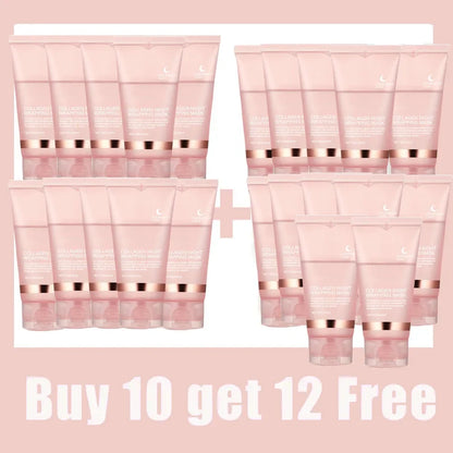 Collagen Peel-off Mask Night Wrapping Facial Mask Deeply Moisturizing Hydrating Firming Skin Facial Mask Daily Face Skin Care