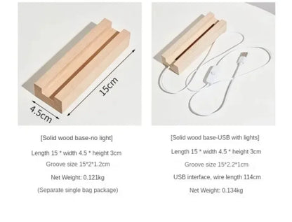 Acrylic Real Elements Periodic Table Mendeleev Periodic Table Figurine Display Science Ornament Room Decoration Desk Accessories