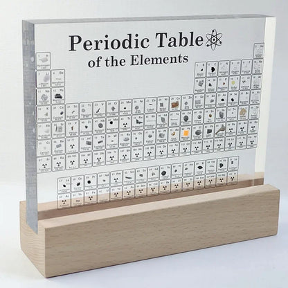 Elements Period Table Embedded Samples Graduation Gifts Exhibition Acrylic Desktop Ornaments Small Decorative Pieces